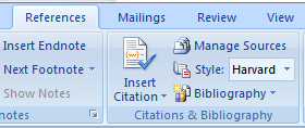 How to download harvard referencing for word